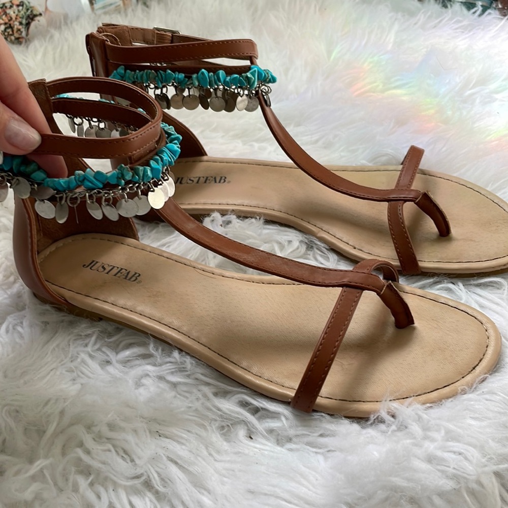 JustFab Boho Sandals